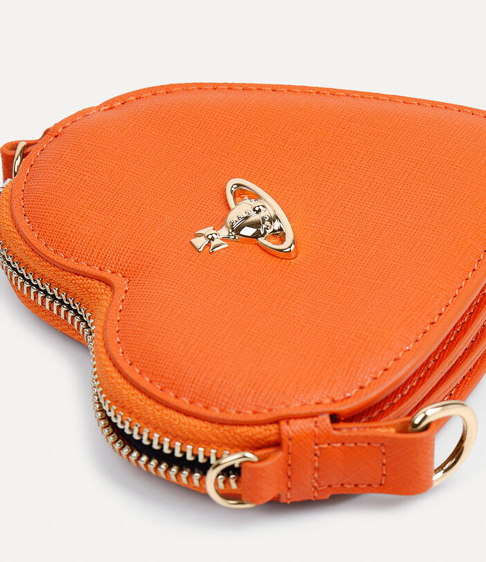 Vivienne Westwood SAFFIANO HEART WRISTLET